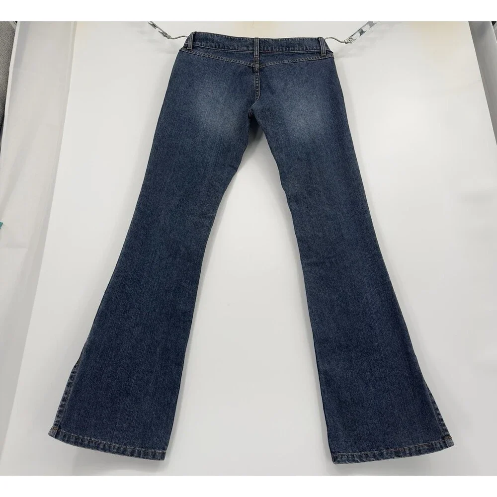 Vintage juicy Cuture  Jeans Womens 27‎  Blue Y2K Bootcut Denim Medium Wash